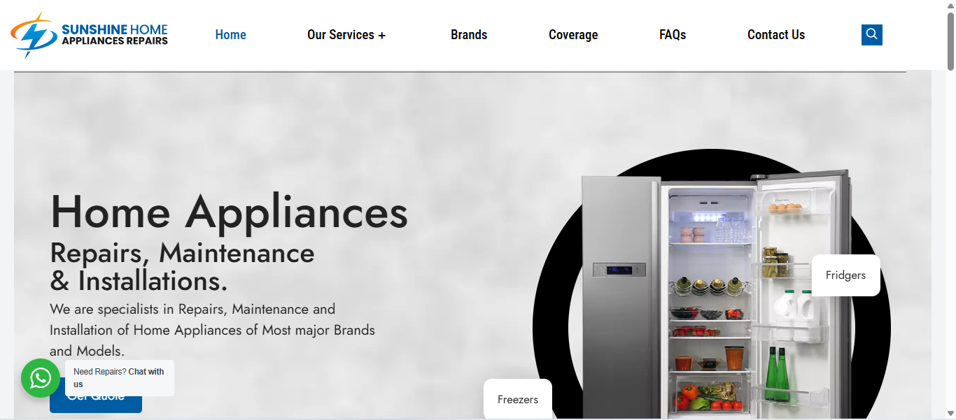 Sunshine Home Appliances Repairs