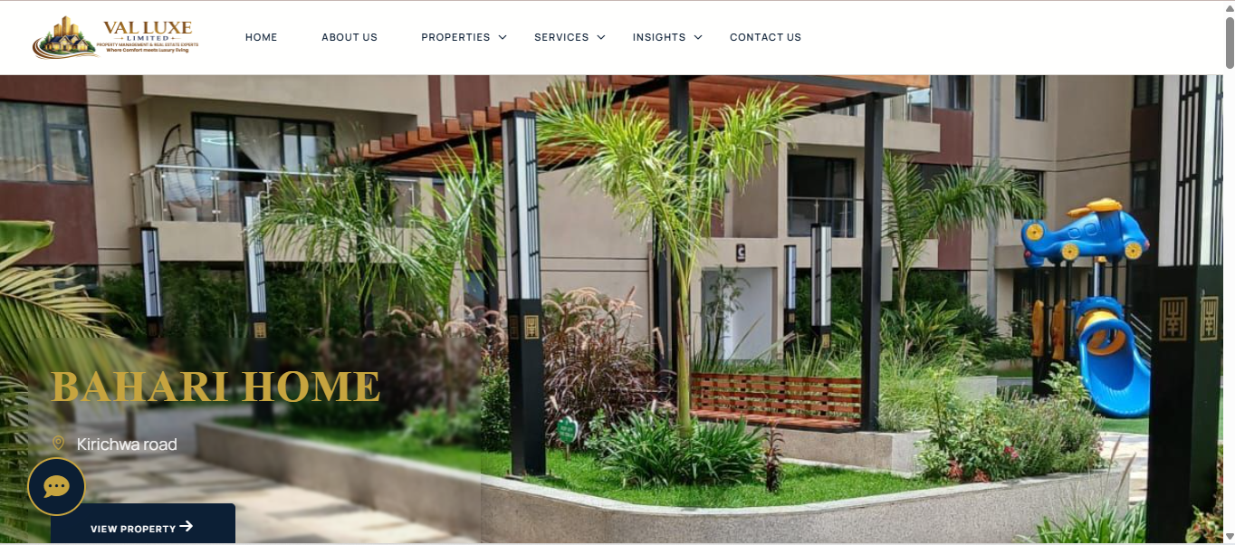 Val Luxe Limited - Nairobi Property Management & Real Estate Platform